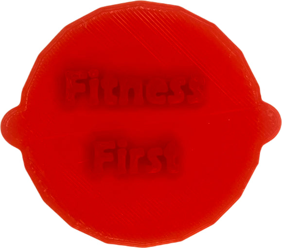 Fitness First | Custom Biscuit Embosser Fondant Stamp