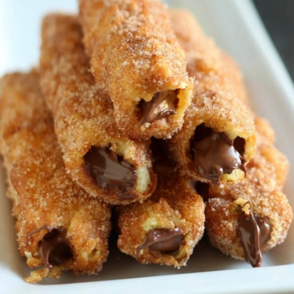 Nutella Stuffed Churros: Tasty and Easy