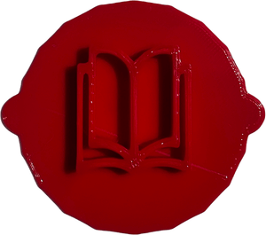 Book Back to School Cake and Biscuit Embosser Stamp