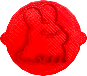 Bunny Easter Cake and Biscuit Embosser Stamp