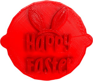 Happy Easter Cake and Biscuit Embosser Stamp