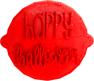 Happy Halloween Cake and Biscuit Embosser Stamp