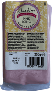 Jane Aster Professional Baking Ready to Roll 250g Pink Fondant Icing