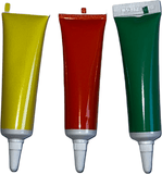 Coloured Writing Icing - Green, Orange, Yellow | Neatly Pipes and Dries