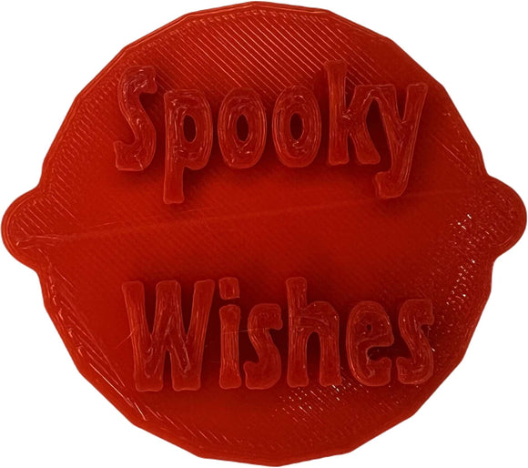 Spooky Wishes Cake and Biscuit Embosser Stamp
