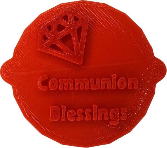 Communion Blessing's Cake and Biscuit Embosser Stamp
