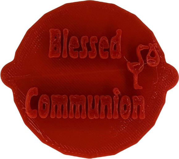 Blessed Communion Cake and Biscuit Embosser Stamp