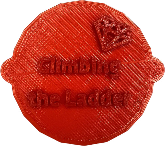 Climbing the Ladder Cake and Biscuit Embosser Stamp