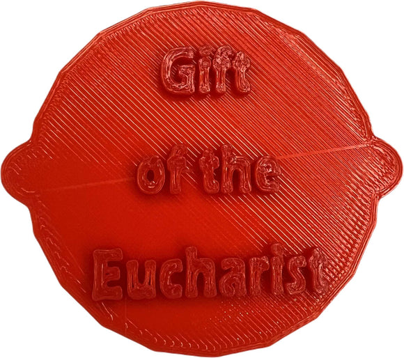 Gift of the Eucharist Cake and Biscuit Embosser Stamp