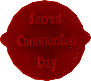 Sacred Communion Day Cake and Biscuit Embosser Stamp