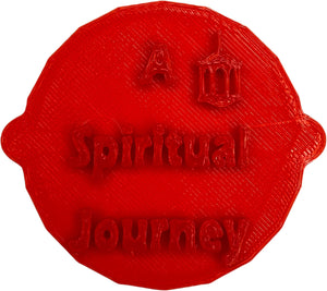 A Spiritual Journey Biscuit, Cake and Cookie Embosser Stamp