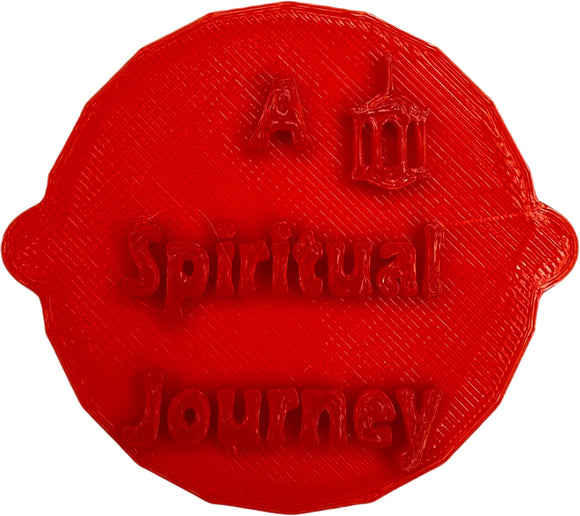 A Spiritual Journey Biscuit, Cake and Cookie Embosser Stamp