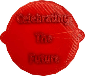 Celebrate the Future Kwanzaa Celebration Cake and Biscuit Embosser Stamp