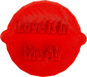 Love is in the Air Cake and Biscuit Embosser Stamp