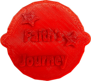 Faith's Journey Cake and Biscuit Embosser Stamp