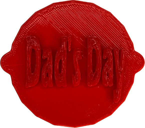 Dad's Day Cake and Biscuit Embosser Stamp