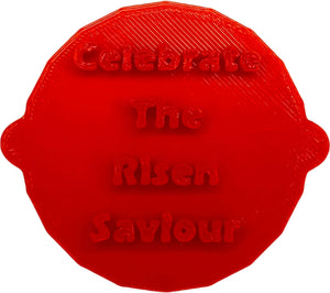 Celebrate the Risen Saviour Easter Cake and Biscuit Embosser Stamp