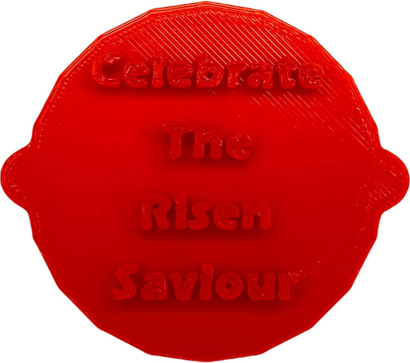 Celebrate the Risen Saviour Easter Cake and Biscuit Embosser Stamp