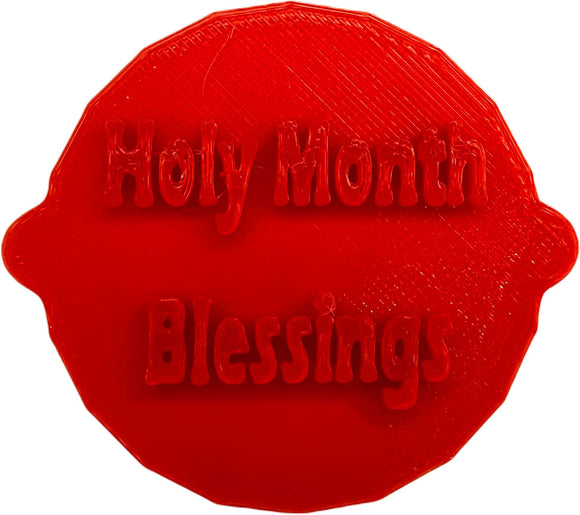 Holy Month Blessings Ramadan Cake and Biscuit Embosser Stamp