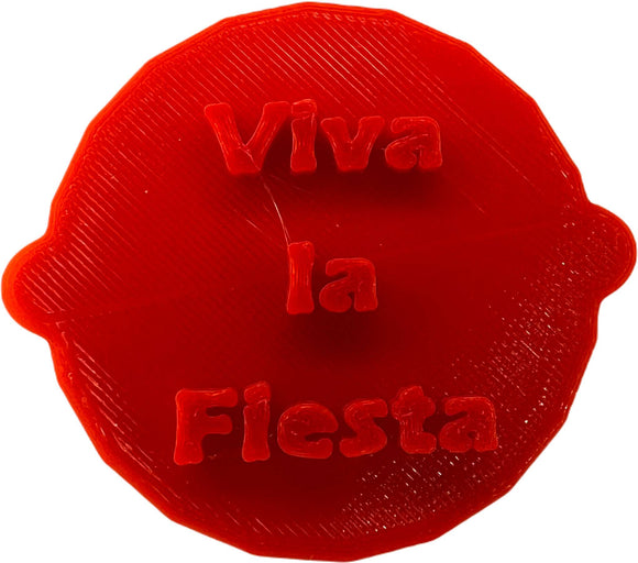 Viva La Fiesta Cake and Biscuit Embosser Stamp