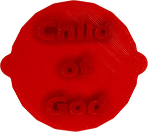 Child of God Cake and Biscuit Embosser Stamp