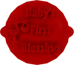 Baby's First Blessing Biscuit and Cake Stamp Embosser