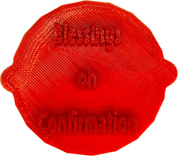 Blessings on Confirmation Biscuit and Cake Stamp Embosser