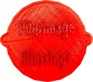 Pilgrimage Blessings, Hajj Mubarak Cake, Biscuit and Cookie Embosser Stamp