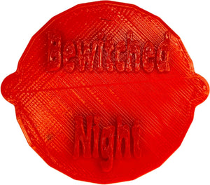 Bewitched Night, Halloween Cookie Embosser Stamp