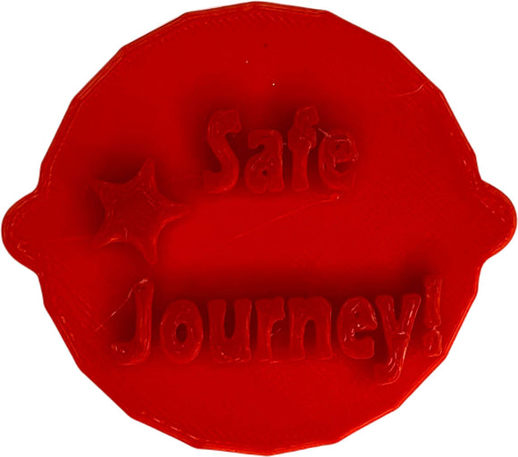 Safe Journey Biscuit, Cake and Cookie Embosser Fondant Stamp