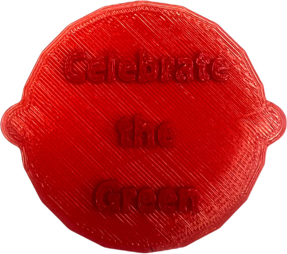 Celebrate the Green, St. Patrick's Day Cake and Biscuit Embosser Fondant Stamp