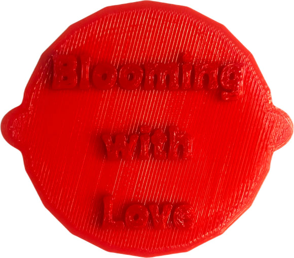 Blooming with Love, Mother's Day Cake and Biscuit Embosser Stamp