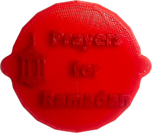 Prayers for Ramadan Cake and Biscuit Embosser Fondant Stamp