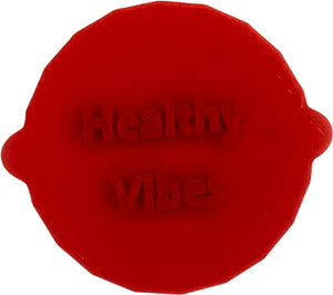 Healthy Vibes Cake Stamp | Custom Biscuit Embosser Fondant Stamp