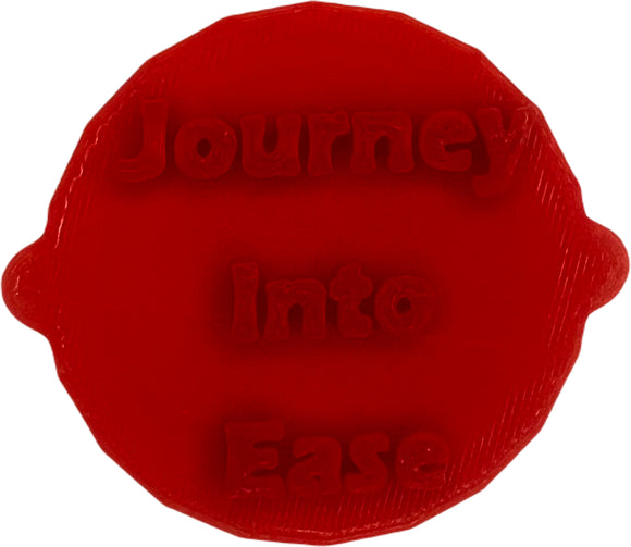 Journey into Ease - Retirement Cake and Biscuit Embosser Fondant Stamp