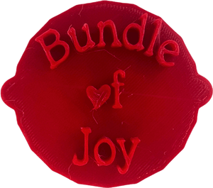 Bundle of Joy Cake and Biscuit Embosser Stamp for Baby Showers