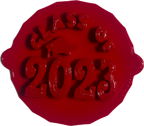 Class of 2023 Graduation Cake and Biscuit Stamp