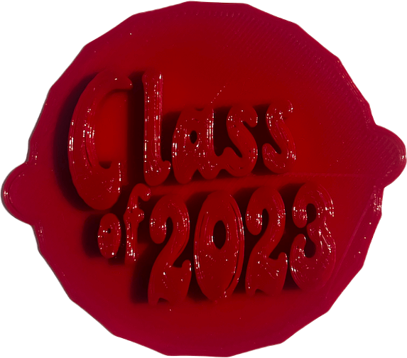 Class of 2023 Graduation for School/College/University Cake and Biscuit Stamp