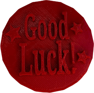 Good Luck Cake and Biscuit Embosser Stamp