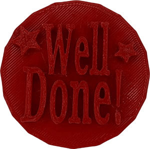 Well Done Cake and Biscuit Embosser Stamp