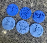 Baby Boy cupcake and cookie embossing stamp