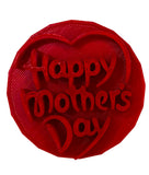 Happy Mother’s Day Cookie Embosser Stamp Single used for pressing fondant icing and cake embossing
