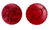 Valentine’s Day Cookie Embosser Stamp used for pressing fondant icing and cake embossing